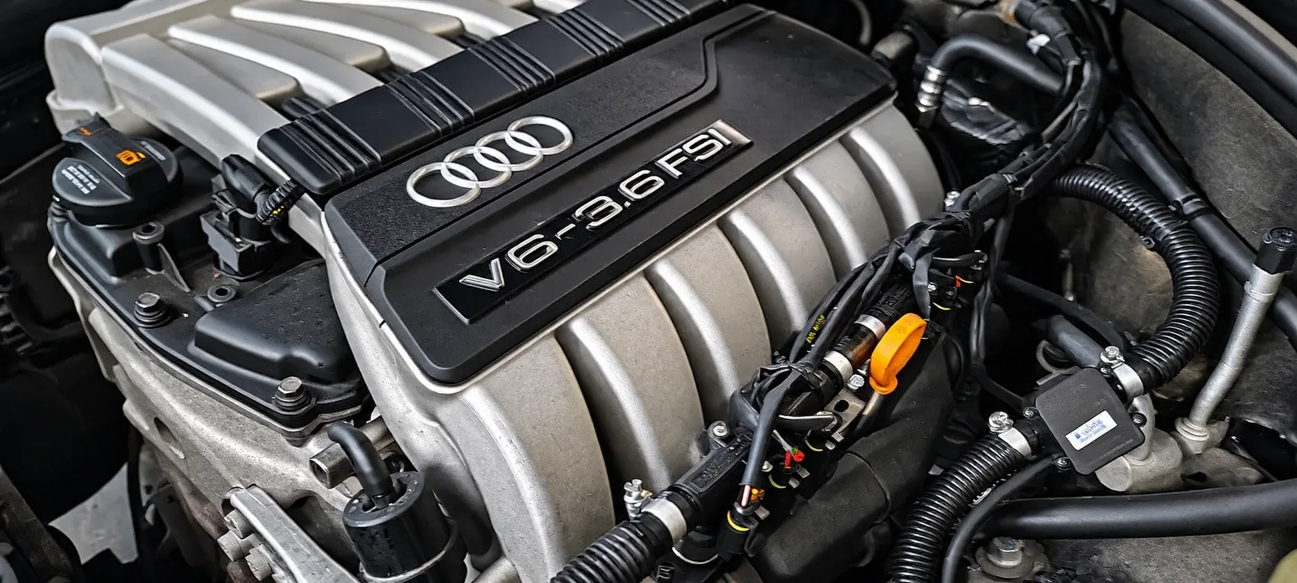 Audi V6 3.6 FSI с установленным ГБО