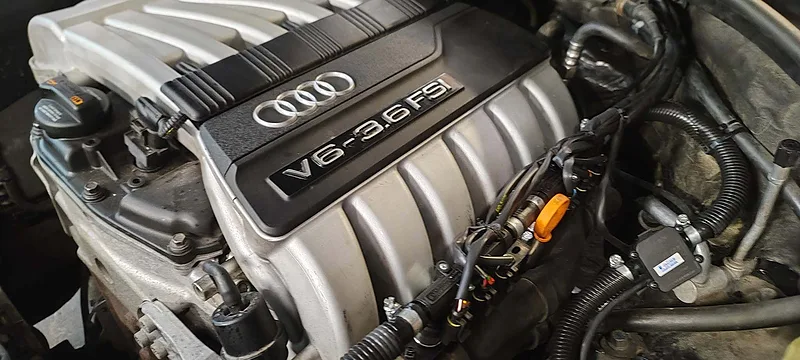 Audi V6 3.6 FSI fitted with LPG